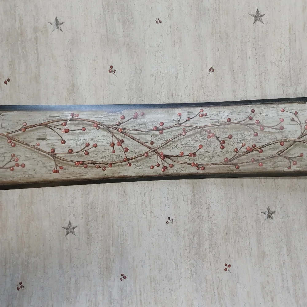 Wallpaper Bryndle Grey Barnstar & Sprigs
